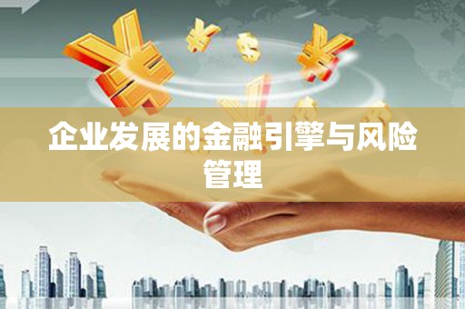 修水企业发展的金融引擎与风险管理