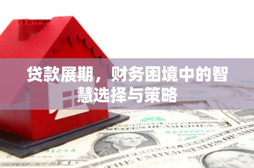修水贷款展期，财务困境中的智慧选择与策略