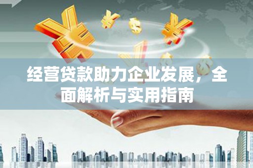 修水经营贷款助力企业发展，全面解析与实用指南