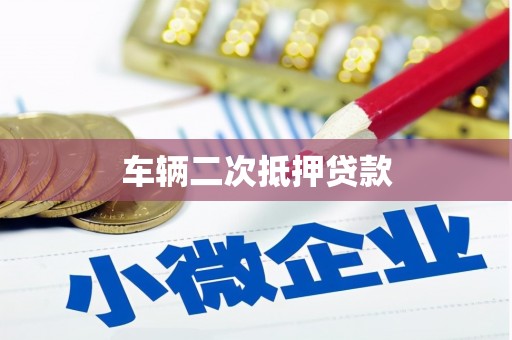 修水车辆二次抵押贷款