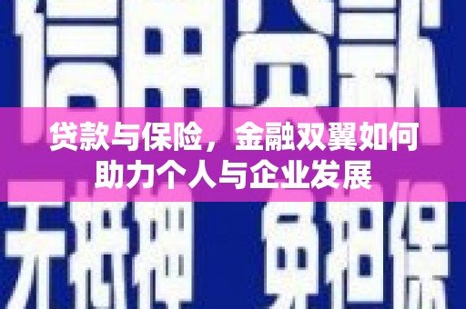 修水贷款与保险，金融双翼如何助力个人与企业发展