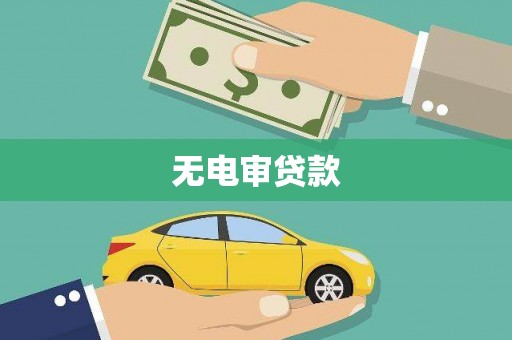 修水无电审贷款