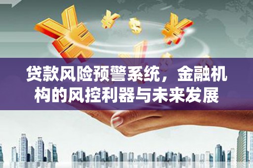 修水贷款风险预警系统，金融机构的风控利器与未来发展