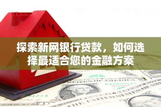 修水探索新网银行贷款，如何选择最适合您的金融方案