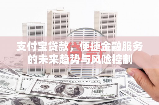 修水支付宝贷款，便捷金融服务的未来趋势与风险控制