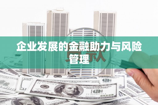 修水企业发展的金融助力与风险管理