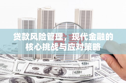 修水贷款风险管理，现代金融的核心挑战与应对策略