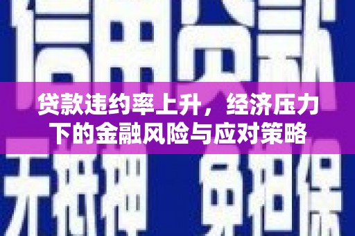 修水贷款违约率上升，经济压力下的金融风险与应对策略