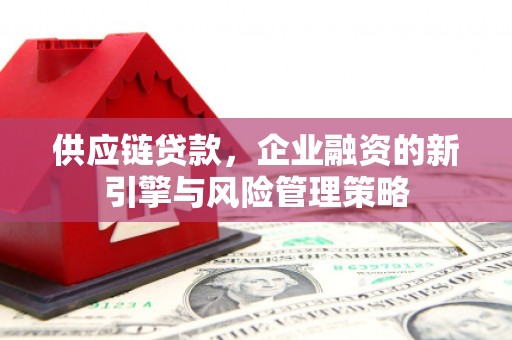 修水供应链贷款，企业融资的新引擎与风险管理策略