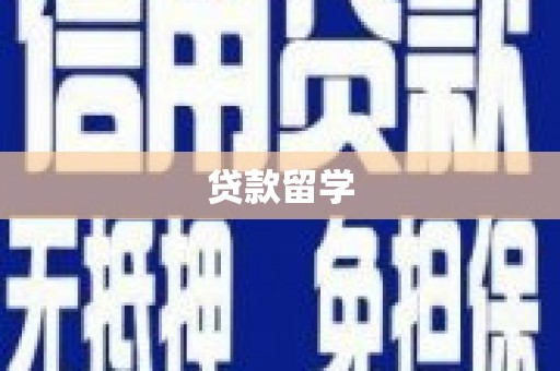 修水贷款留学