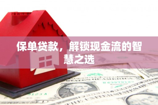 修水保单贷款，解锁现金流的智慧之选