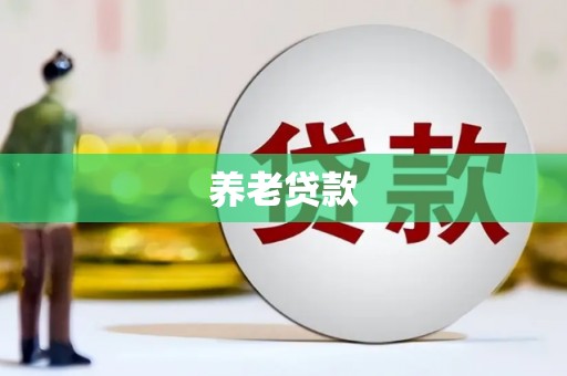 修水养老贷款