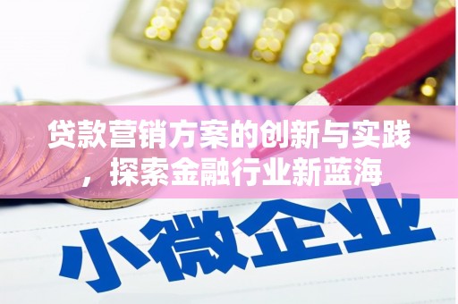 修水贷款营销方案的创新与实践，探索金融行业新蓝海