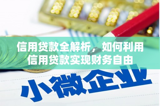 修水信用贷款全解析，如何利用信用贷款实现财务自由