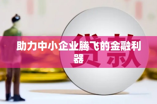 修水助力中小企业腾飞的金融利器