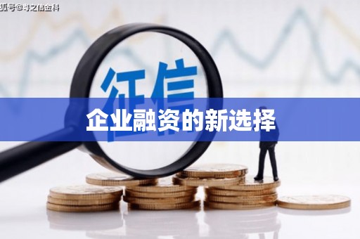 修水企业融资的新选择