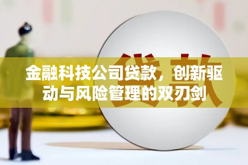 修水金融科技公司贷款，创新驱动与风险管理的双刃剑